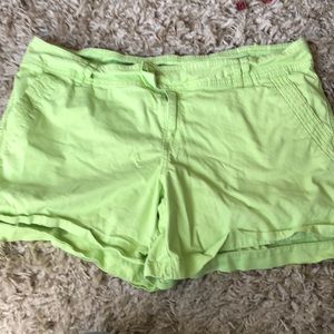 Maurice’s Green Shorts
